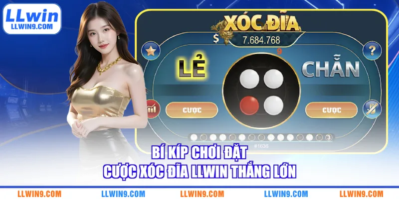 Bí kíp chơi đặt cược xóc đĩa LLWIN thắng lớn