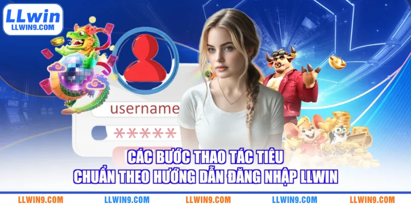 Các bước thao tác tiêu chuẩn theo hướng dẫn đăng nhập LLWIN